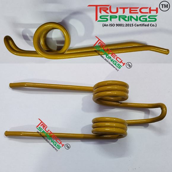 Redlands Round Baler Spock - Spring Yellow Powder Coated