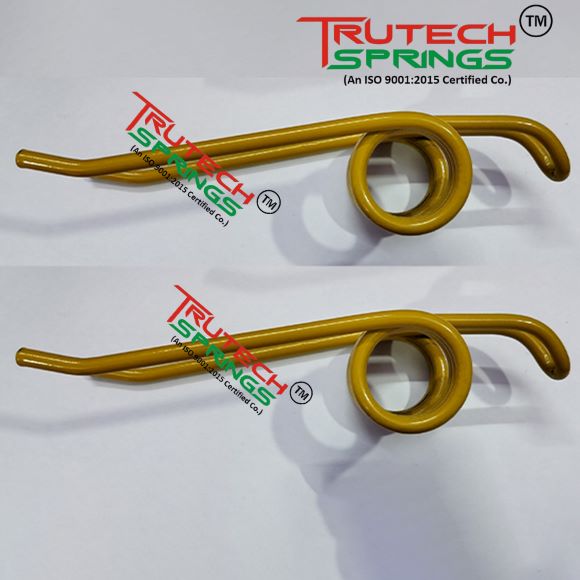 Round Baler Spock - Spring Yellow Powder Coated for Redlands