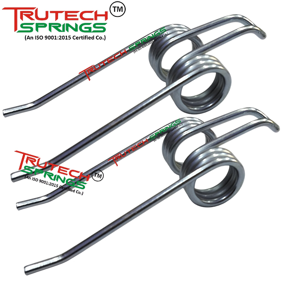 Steel Chromed Round Straw Baler Pickup Tine Spring