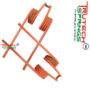 Durable Spoke Tyne for round baler machines
